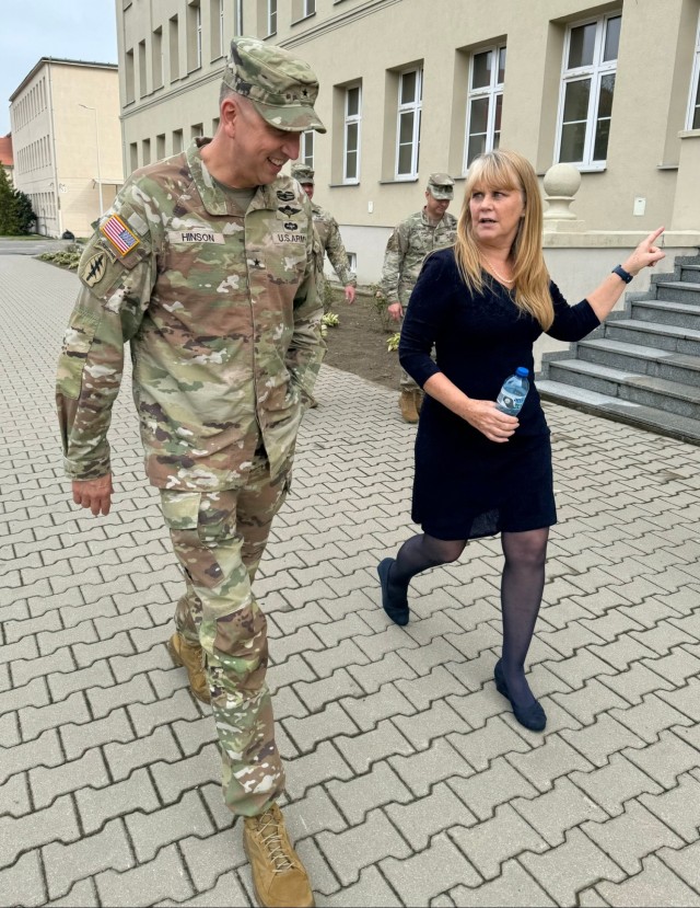 Poland is first stop for ASC commanding general on his first site visit to Europe