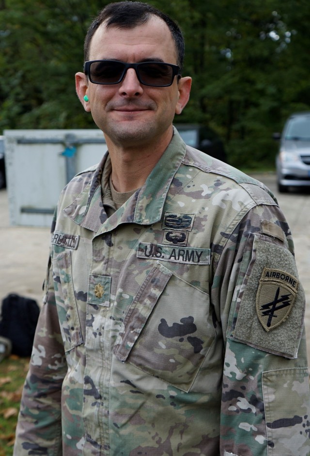 Soldiers stationed at U.S. Army Garrison Wiesbaden shoot for the Schützenschnur