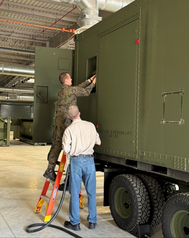 FSRS new equipment fielding, training at Army’s newest, most modern APS site