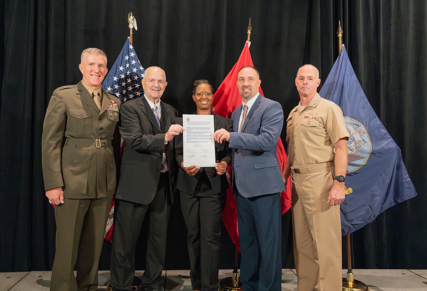 Ceremonial Signing Celebrates Department of the Navy-Sourcewell Partnership