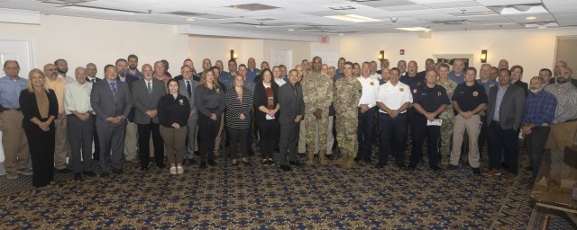 PICATINNY ARSENAL, N.J. - More than 40 officials representing multiple northern New Jersey municipalities met with their government counterparts at Picatinny Arsenal during a Community Partners meeting at The Club at Picatinny on Sept. 26.