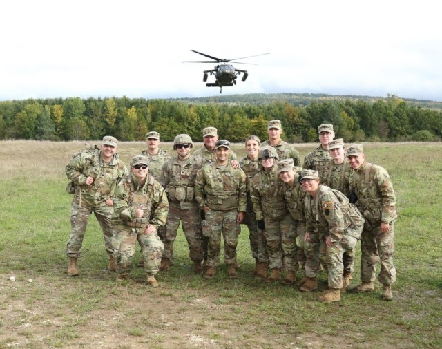 56th SBCT rehearses air medevac