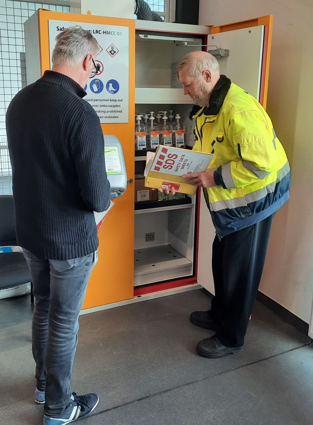 LRC Benelux Dutch host nation employee, former U.S. Soldier to retire with almost 49 years