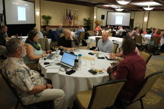 Garrison command teams met individually with IMCOM-Pacific staff and leaders to collaborate on unique challenges and solutions for installations across the Pacific during the senior leader forum October 22-24 in Hawaii.