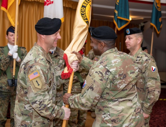 405th AFSB holds change of responsibility ceremony, welcomes new enlisted leader