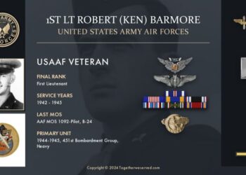 Honoring Veterans: Air Force Veteran Robert Barmore