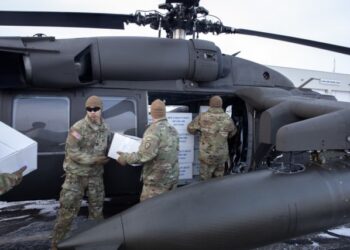 Alaska Guard Delivers Meat to Storm-Ravaged Community