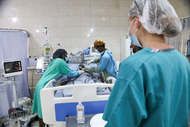 US, Ghana medical staff participate in medical exercise
