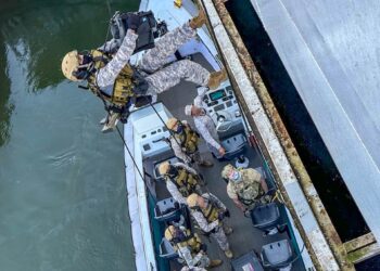 U.S. Navy SEALs Train with Indian MARCOS During Exercise SANGAM 2024