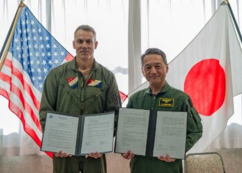 JMSDF Fleet Air Force, U.S. Navy’s Task Force 70 sign memorandum to increase bilateral electronic attack capability
