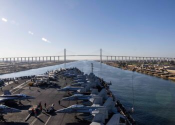 Harry S. Truman Strike Group Enters U.S. Central Command Area of Responsibility