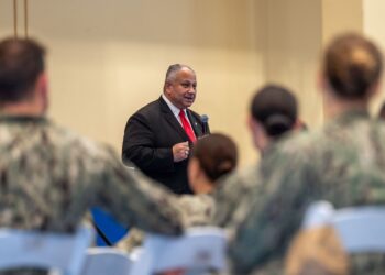 SECNAV Carlos Del Toro visits NSA Bahrain