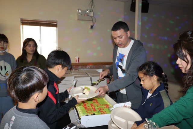 403rd AFSB volunteers hosts community relations event with local youth soccer club