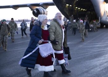From sleigh to Humvee: Operation Santa Claus 2024 wraps up in Yakutat