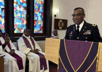 USAG Stuttgart Chaplain Makes History as DoD’s First Black Priest Promoted to Colonel