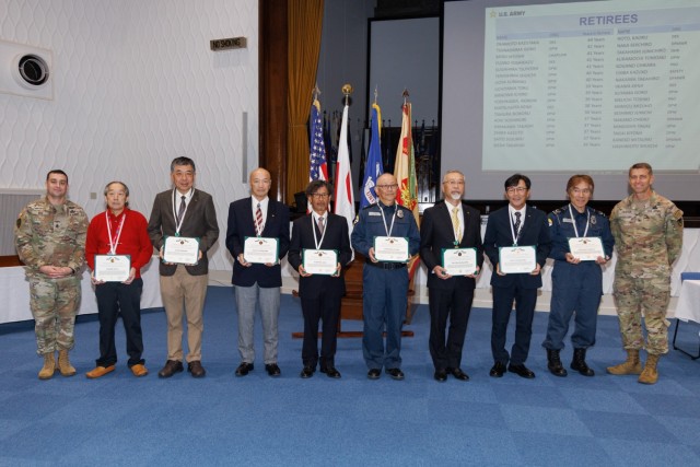 USAG Japan leaders hear from workforce, present awards during town hall