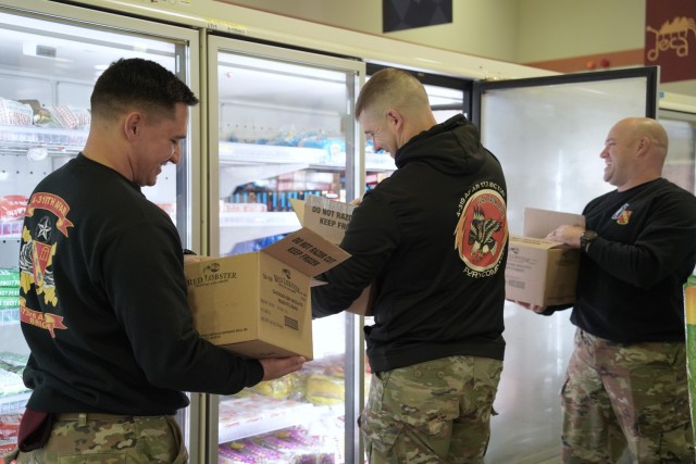 Non-commissioned officers taking care of fellow Soldiers was at the forefront of this year’s U.S. Army Garrison Bavaria Holiday Assistance Program event at U.S. Army Garrison Bavaria, Nov. 21, 2024.