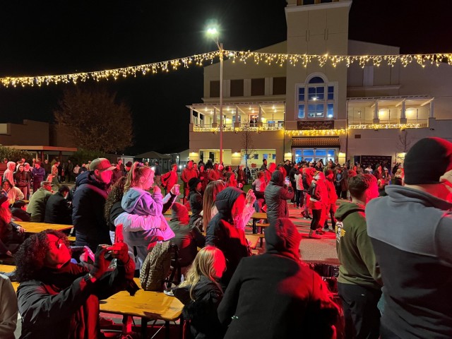 Caserma Ederle Tree Lighting event with concert by Vertical Horizon