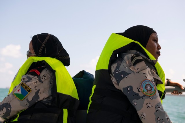 U.S. and Djiboutian military members complete Sea Sisters exercise