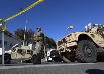 National Guard Members Continue LA Wildfire Response