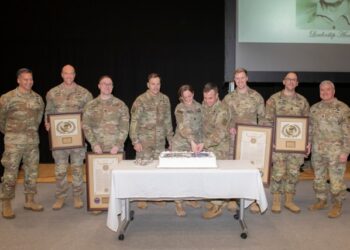 US Army Officers awarded USAREUR-AF Gen. Douglas MacArthur Leadership Award