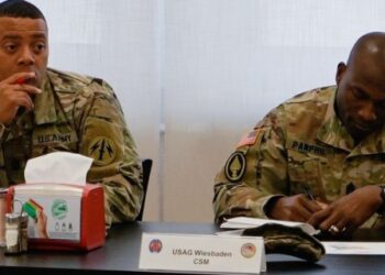 USAG Wiesbaden’s Enlisted Leader Forum: “We need to be ready”