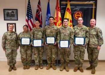 Soldiers honored with awards for exceptional service