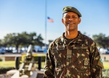 Brazilian army Col. Sergio Reis Matos builds the future of U.S., Brazil defense cooperation