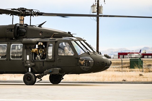 The Idaho National Guard deployed 10 UH-60 Black Hawk helicopters and more than 80 Soldiers to Fort Belvoir, Virginia, Jan. 10-11, 2025, on a year-long deployment in support of the Joint Emergency Evacuation Plan mission. Soldiers from the Idaho...