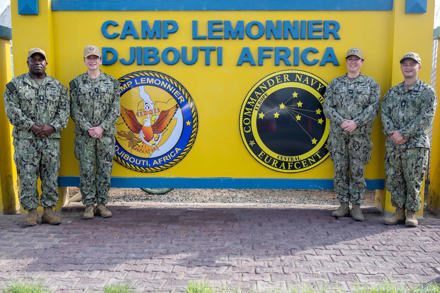 Chief of Navy Reserve Visits Camp Lemonnier