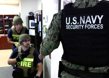 NAS Pensacola Participates in Annual Force Protection Exercise