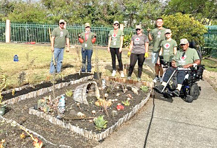 Pacific Islands VA has a new Community Living Center garden