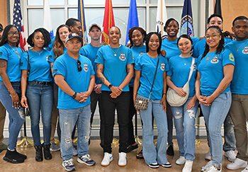 Fort Jackson NCOA students volunteer at VA medical center