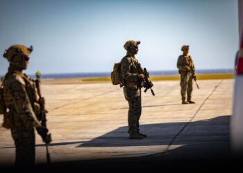 Joint Task Force Southern Guard protection cell secures the mission