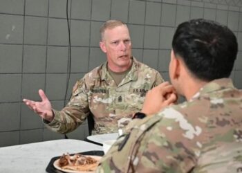 Soldiers join Fort Cavazos garrison command sergeant major for monthly lunches, share concerns, feedback
