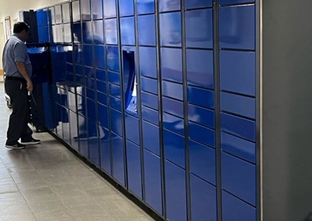 New mail lockers provide contactless, 24/7 access to packages