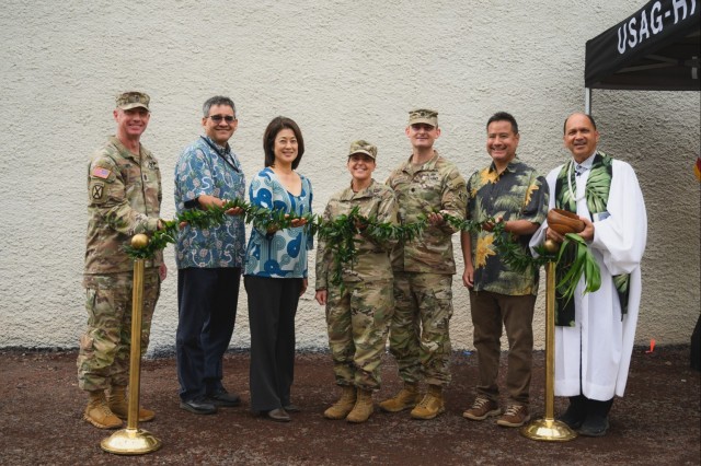 Hawaii Celebrates Blessing of New Water Tank at Schofield Barracks