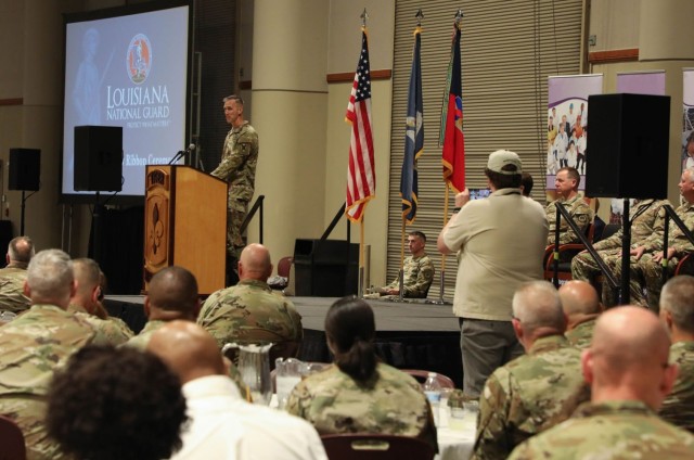 La. Guard’s ‘Tiger Brigade’ holds deployment ceremony ahead of overseas mission