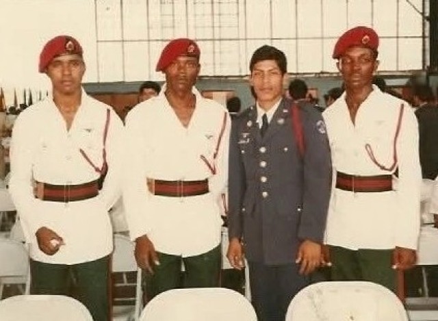 Once Guyana defense force, now 29-year US Veteran at LRC Stuttgart: ‘Happy 250th, Army!’