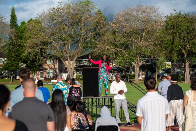 Army Garrison Hawaii celebrates Easter with sunrise services across Oahu