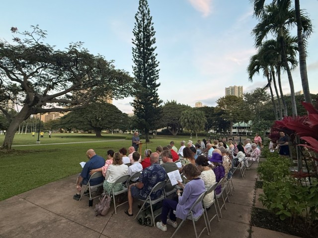 Army Garrison Hawaii celebrates Easter with sunrise services across Oahu