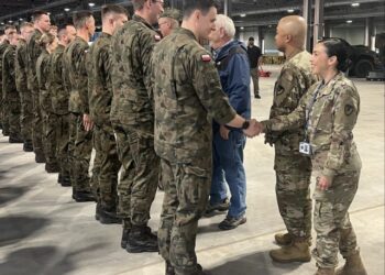 First group of Polish provided APS unit supply specialists complete US Army-led training