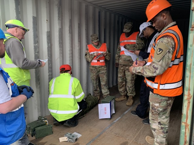 With DEFENDER 25 in ‘the cross hairs’ APS-2 blood support detachment issued at Dülmen