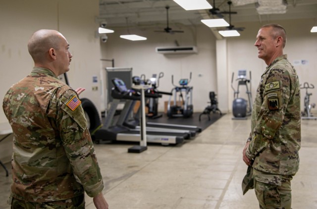 Raines visits Saipan, focuses on troop support, readiness