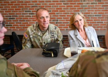In Maine, Raines Highlights National Guard Readiness, Family Support and Global Reach