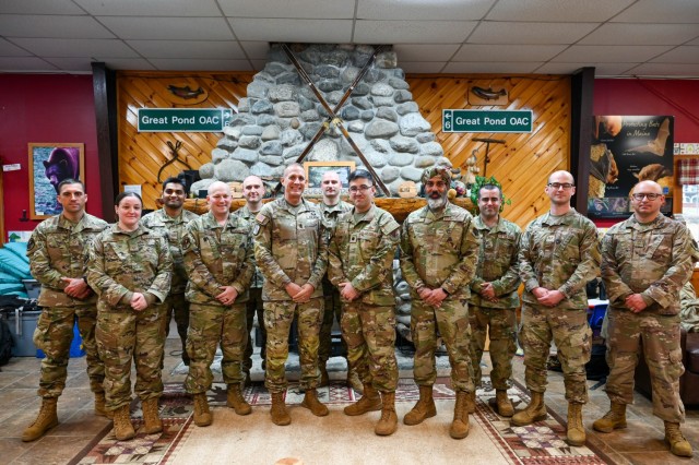 Senior Enlisted Advisor John Raines, SEA to the Chief, National Guard Bureau engages with Army and Air National Guardsmen across Maine, April 30–May 5, 2025, visiting units from Bangor to South Portland to reinforce mission readiness, celebrate...