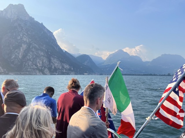 A DUKW amphibious vehicle sank on April 30, 1945 with 26 men aboard. Only one Soldier survived. All but one of those who drowned were from the 10th Mountain Division. Soldiers from USAG Italy and 10th Mountain Division joined Italian officials on...