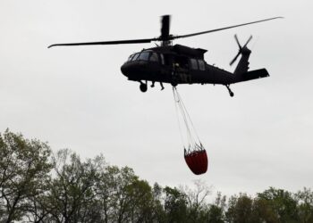 NY National Guard Aircrews train with Forest Rangers to prep for wildfires