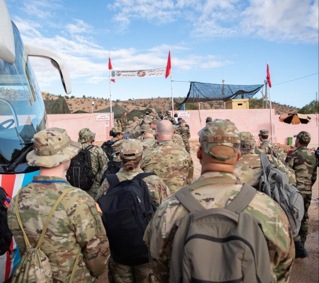 US military medical personnel arrive in Morocco for joint medical mission at African Lion 2025