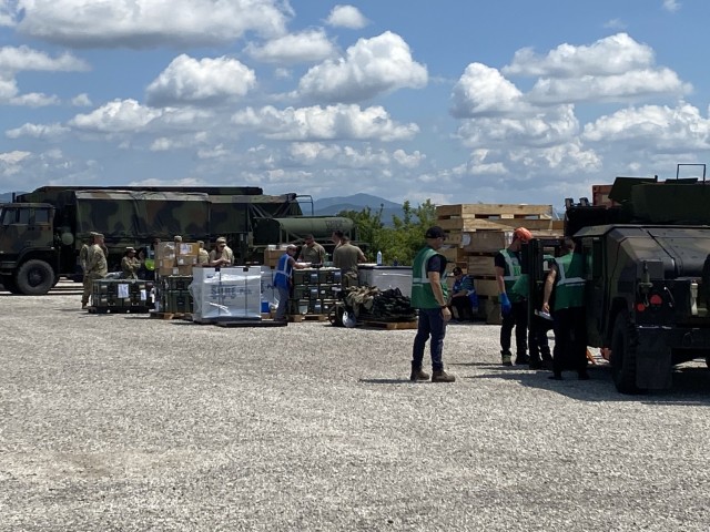 Infantry APS-2 set, more issued to Vermont Army National Guard in Greece for DEFENDER 25